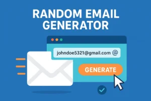 Random Email Generator – Create Instant, Safe & Disposable Emails